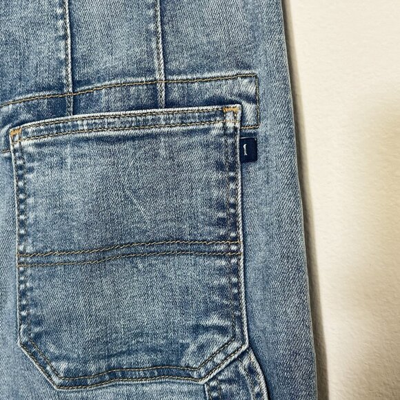 Anthropologie Pilcro 30/10 The Carpenter Wide-Leg Jeans High Rise Relaxed Denim - Picture 10 of 12